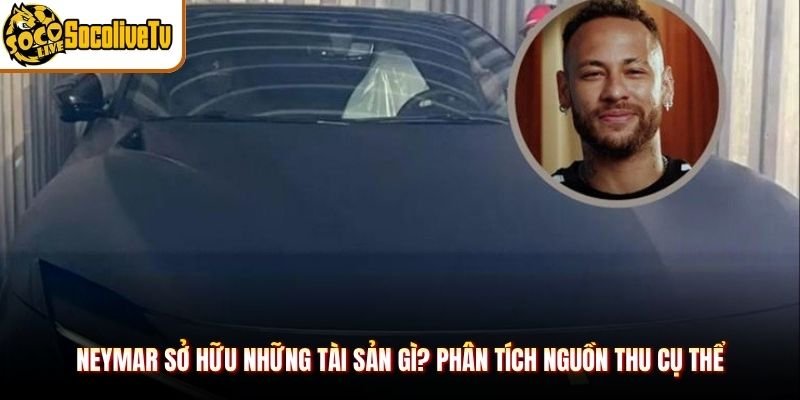 Neymar Sở Hữu Những Tài Sản Gì? Phân Tích Nguồn Thu Cụ Thể